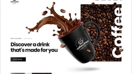 Coffee Shop Website Template - The Internet Guy